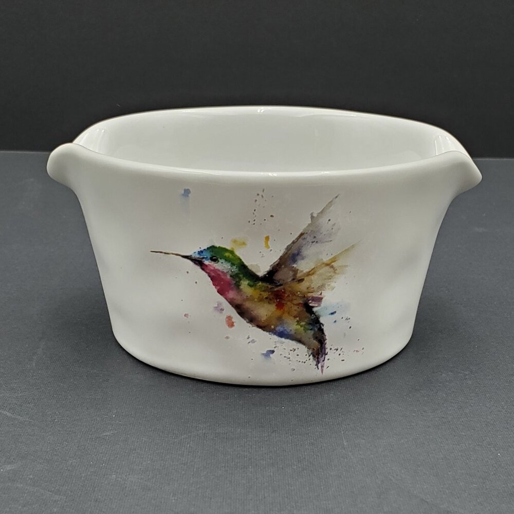 Demdaco Dean Crouser Hummingbird Condiment Bowl Appetizer Bowl Ramekin